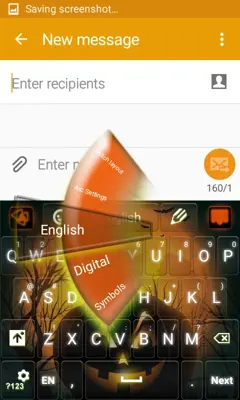 Halloween Keyboard android App screenshot 2